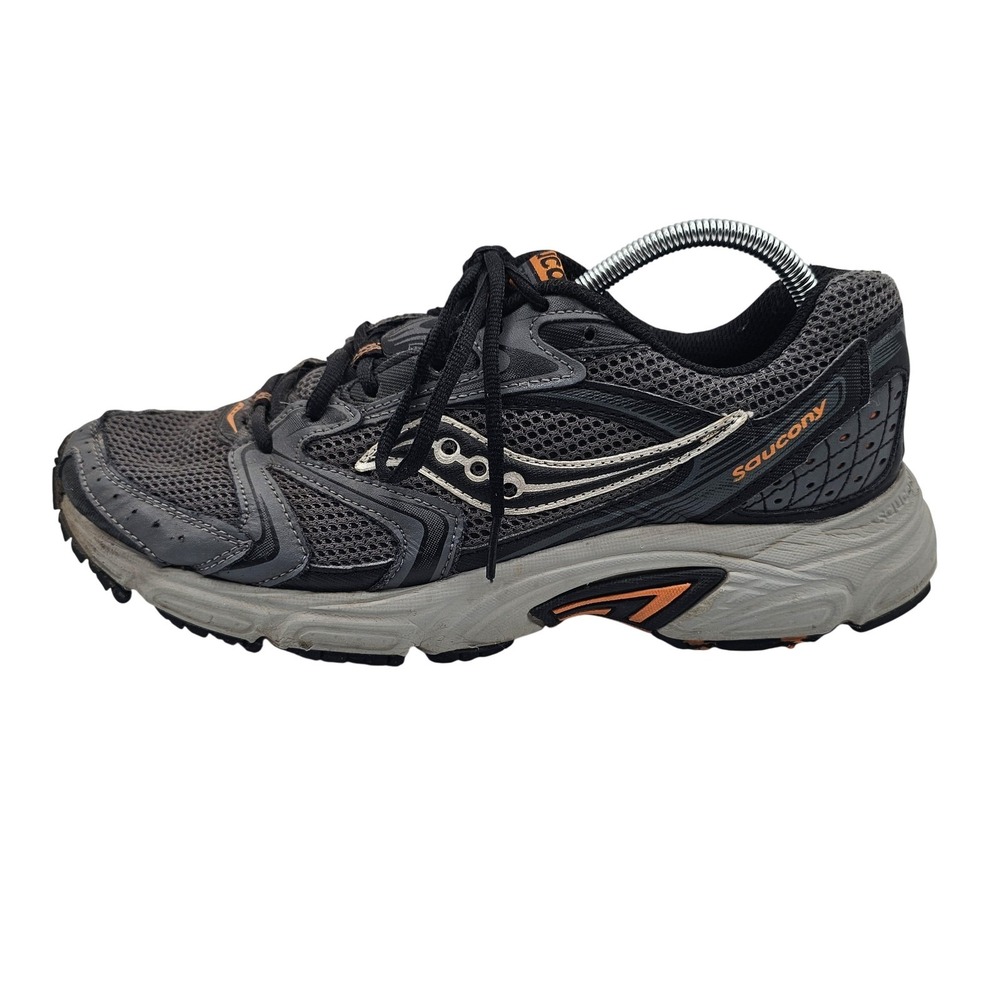 Saucony Shoes Mens Size 11 Gray Mesh Running Athletic Sneakers Low Top Cushioned